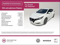 Weiß Gebraucht 2018 Nissan Leaf N-Connecta Kleinwagen | 12.380 € (Etwas zu teuer)