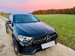 Schwarz Gebraucht 2020 Mercedes GLC220 AMG line Coupé | 43.590 € (Etwas zu teuer)
