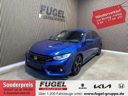 Brilliant sporty blue m. Gebraucht 2018 Honda Civic Elegance Limousine | 10.869 € (Guter Preis)