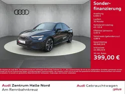 Mythosschwarz metallic Gebraucht 2023 Audi S3 Ambiente Limousine | 49.980 €