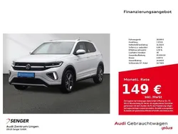 Pure white Gebraucht 2024 VW T-Cross R-line SUV | 28.990 € (Etwas zu teuer)