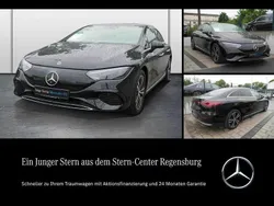 Metalliclack obsidianschwarz Gebraucht 2024 Mercedes EQE350 Premium Limousine | 51.784 € (Fairer Preis)