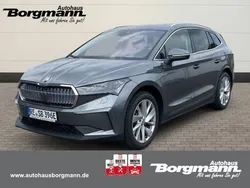 Grau Gebraucht 2025 Skoda Enyaq iV ecoSuite SUV | 49.490 € (Superpreis)