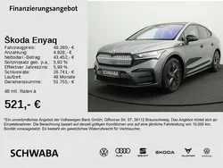Graphitegrau metallic Gebraucht 2024 Skoda Enyaq iV Lounge SUV | 48.280 € (Guter Preis)