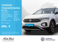 Weiß (pure white schwarz) Gebraucht 2024 VW T-Roc Move SUV | 30.980 € (Fairer Preis)