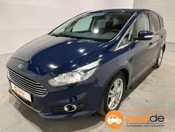 Blau Gebraucht 2019 Ford S-MAX Titanium Van / Kleinbus | 18.450 € (Fairer Preis)