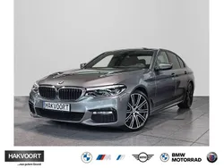 Bluestone metallic Gebraucht 2017 BMW 540 Shadowline Limousine | 38.880 € (Fairer Preis)