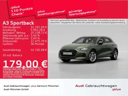 Distriktgrün metallic Gebraucht 2024 Audi A3 Ambiente Limousine | 30.872 € (Guter Preis)