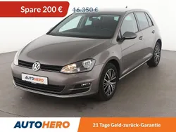 Grau Gebraucht 2016 VW Golf VII Allstar Limousine | 16.150 € (Fairer Preis)