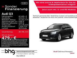 Schwarz Gebraucht 2025 Audi Q3 S-Line SUV | 42.460 € (Fairer Preis)