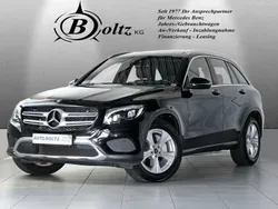 Obsidianschwarz (metallic) Gebraucht 2018 Mercedes GLC250 Exclusive SUV | 29.999 € (Fairer Preis)