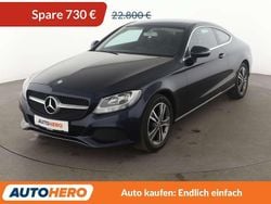 Blau Gebraucht 2017 Mercedes C200 Coupé | 22.070 € (Guter Preis)