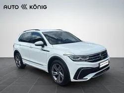 Weiß Gebraucht 2022 VW Tiguan R-line SUV | 32.390 € (Guter Preis)