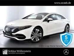 Weiß Gebraucht 2022 Mercedes EQS450+ Electric Art Limousine | 58.870 € (Superpreis)