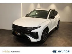 Serenity white / mic Neu 2025 Hyundai Tucson N Line SUV | 39.950 € (Fairer Preis)