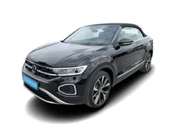 Schwarz Gebraucht 2024 VW T-Roc Cabriolet Style Cabrio | 35.649 € (Fairer Preis)