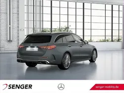 Grau Gebraucht 2022 Mercedes C300 AMG line Kombi | 39.970 € (Teuer)