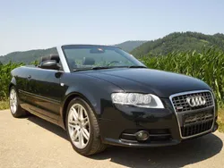 Schwarz Gebraucht 2009 Audi A4 Cabriolet Cabrio | 12.000 € (Teuer)