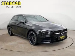 Schwarz Gebraucht 2022 Mercedes A250 AMG line Limousine | 33.970 € (Etwas zu teuer)