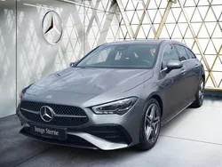 Metalliclack mountaingrau Gebraucht 2024 Mercedes CLA200 Shooting Brake Advanced Plus Kombi | 34.448 € (Fairer Preis)