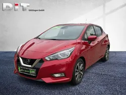Rot Gebraucht 2017 Nissan Micra N-Connecta Kleinwagen | 6.990 € (Fairer Preis)