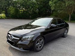 Schwarz Gebraucht 2020 Mercedes C180 AMG line Limousine | 25.000 € (Fairer Preis)