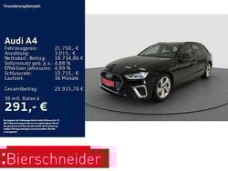 Schwarz Gebraucht 2021 Audi A4 S-Line Kombi | 21.750 € (Superpreis)