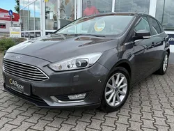 Magneticgrau (metallic) Gebraucht 2018 Ford Focus Titanium Limousine | 12.490 € (Superpreis)