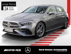 Metalliclack mountaingrau Gebraucht 2024 Mercedes A200 AMG Limousine | 30.890 € (Guter Preis)