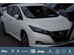 Weiß white (s) Gebraucht 2018 Nissan Leaf Acenta Kleinwagen | 13.900 € (Fairer Preis)