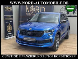 Raceblau metallic (metallic) Gebraucht 2022 Skoda Kodiaq SportLine SUV | 38.900 € (Fairer Preis)