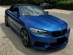 Blau Gebraucht 2015 BMW M235 Cabrio | 27.500 € (Etwas zu teuer)