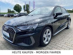 Mythosschwarz metallic Gebraucht 2024 Audi A3 Sportback S-Line Limousine | 23.790 € (Fairer Preis)