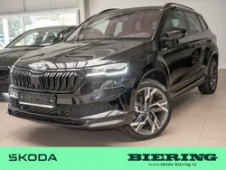 Schwarz Gebraucht 2023 Skoda Karoq SportLine SUV | 38.500 € (Etwas zu teuer)