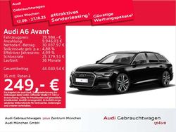 Mythosschwarz metallic Gebraucht 2022 Audi A6 S-Line Kombi | 39.984 € (Guter Preis)