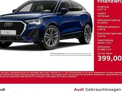 Navarrablau metallic Gebraucht 2025 Audi Q3 Sportback Sport SUV | 47.420 € (Fairer Preis)