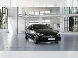 Schwarz (obsidianschwarz metalliclack) Neu 2025 Mercedes C220 AMG line Limousine | 55.073 € (Fairer Preis)