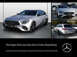 Metalliclack hightechsilber Gebraucht 2023 Mercedes E400 AMG Kombi | 54.490 € (Fairer Preis)