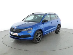 Blau Gebraucht 2021 Skoda Karoq SportLine SUV | 30.630 € (Fairer Preis)