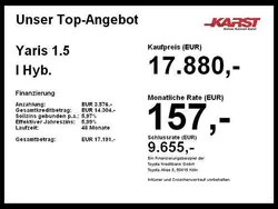 Schneeweiß Gebraucht 2020 Toyota Yaris Hybrid Basis | 17.880 € (Superpreis)
