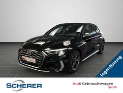 Mythosschwarz metallic Gebraucht 2024 Audi S3 Basis Limousine | 42.490 € (Fairer Preis)