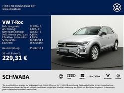 Pyrit silber metallic Gebraucht 2023 VW T-Roc Style SUV | 22.870 € (Superpreis)