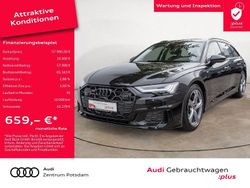 Mythosschwarz metallic Gebraucht 2025 Audi A6 S-Line Kombi | 67.990 € (Fairer Preis)