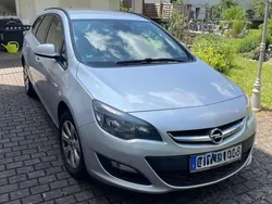 Silber Gebraucht 2016 Opel Astra Eco Kombi | 6.999 € (Guter Preis)