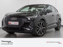 Mythosschwarz metallic Gebraucht 2022 Audi Q4 Sportback e-tron S-Line SUV | 25.440 € (Superpreis)