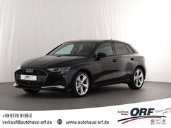 Mythosschwarz metallic Gebraucht 2025 Audi A3 Sportback Advanced Kleinwagen | 35.490 € (Guter Preis)