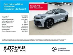 Silber Gebraucht 2024 VW Tiguan R-line SUV | 48.460 € (Superpreis)