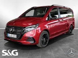 Hyazinthrot metallic Gebraucht 2024 Mercedes V300 Night Van / Kleinbus | 88.579 €