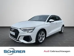 Weiß Gebraucht 2021 Audi A3 Sportback S-Line Limousine | 23.900 € (Guter Preis)