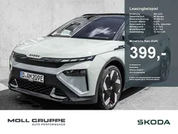 Moonweiss perleffekt / blackmagic perleffekt Gebraucht 2025 Skoda Elroq First Edition SUV | 43.980 € (Superpreis)